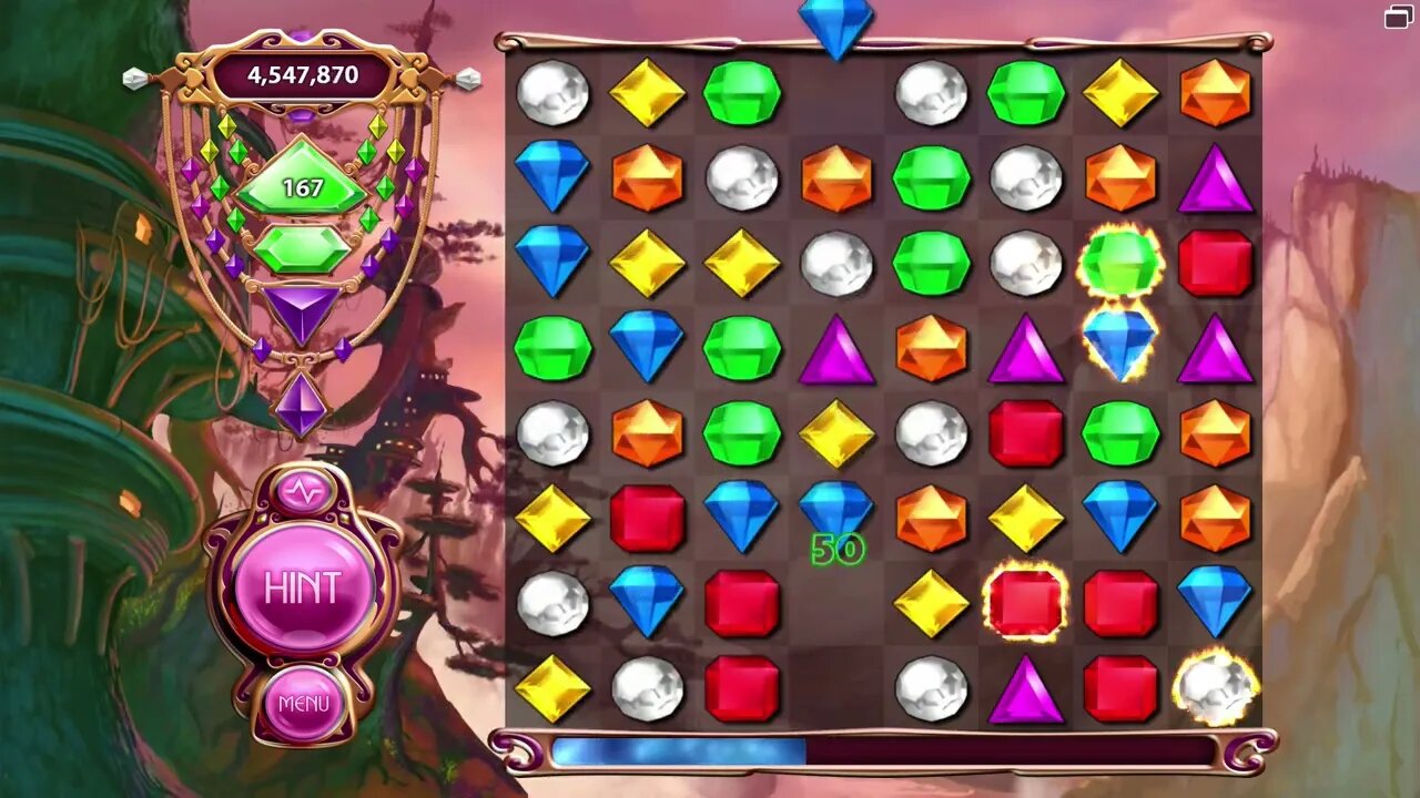 Bejeweled 3 - Endless Zen - Level: 167