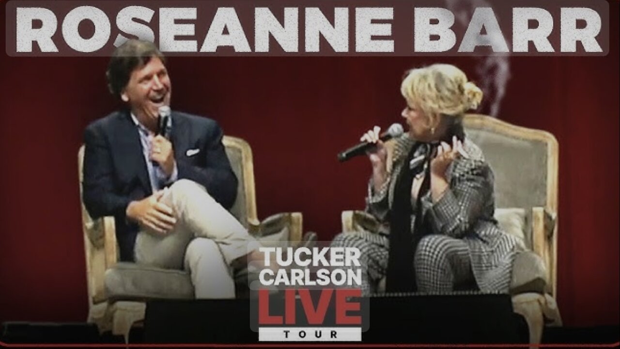 Tucker Carlson sits down with Roseanne Barr & James O’ Keefe