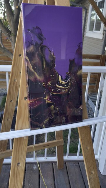 SALE #11 Chaos Pour #shorts #forsale #art #shoplocal #supportlocalartists #supportlocal