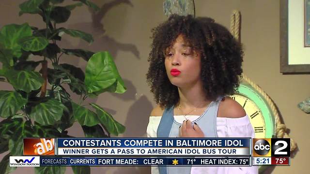 Contests compete in Baltimore Idol Wednesday