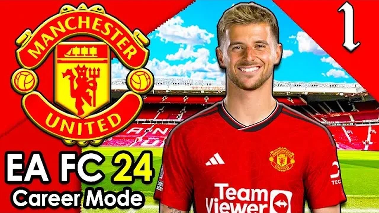 MANCHESTER UNITED REBUILD! 🔴 FC 24 Man United Career Mode #1