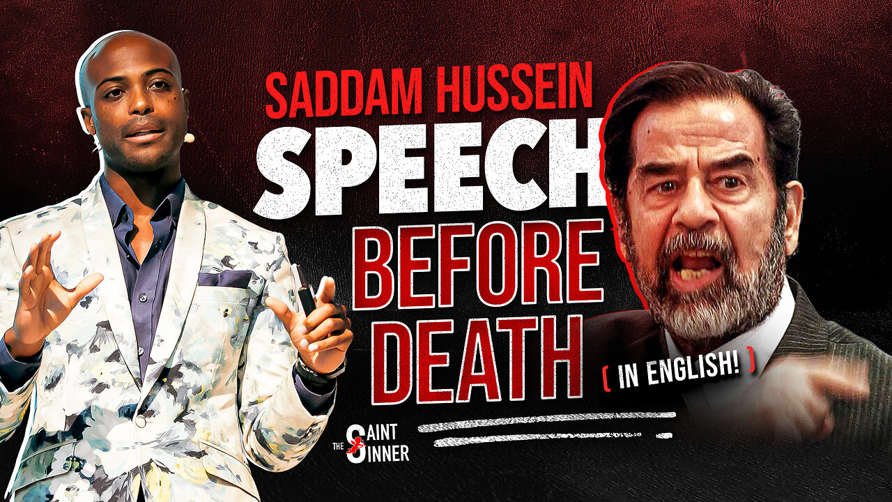 Saddam Hussein's Speech Before DEATH & What Trump Said About Him & Iraq