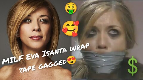 Desenlace. Eva Isanta wrap tape gagged