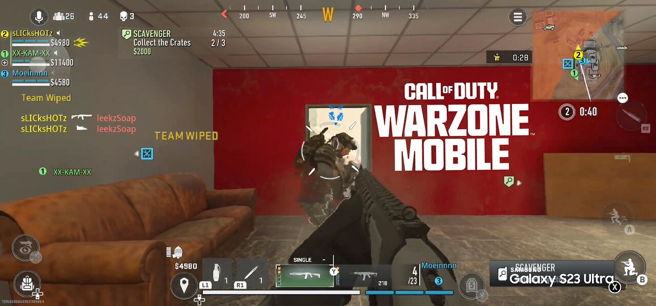 Warzone Mobile Latest update.Updated Graphices Android Gameplay S23 Ultra Max Graphics.