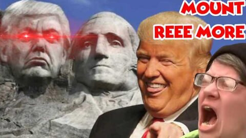 Trump Trolls Jan 6th Committee With Memes Of His Head On Mt Rushmore ~ The Salty Cracker