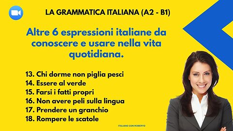 "Sorprendi i tuoi amici italiani con queste espressioni idiomatiche uniche!"