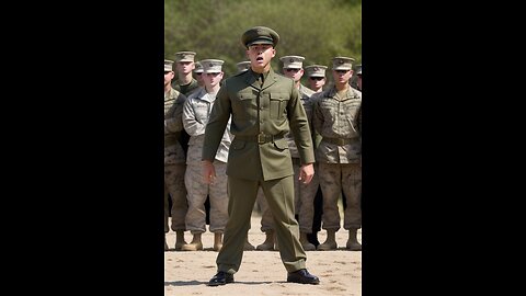 Overwhelmed by a USMC Drill Instructor.