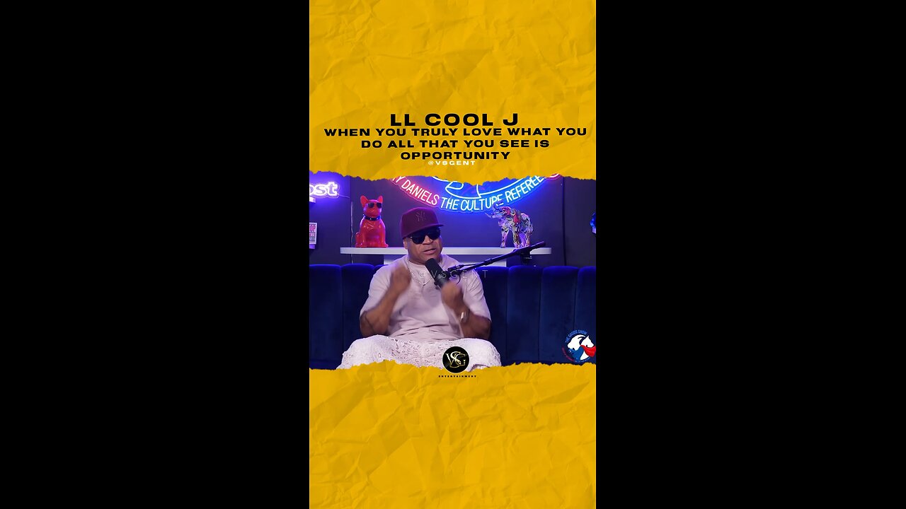 @llcoolj When you truly love what you do all that you see is opportunity