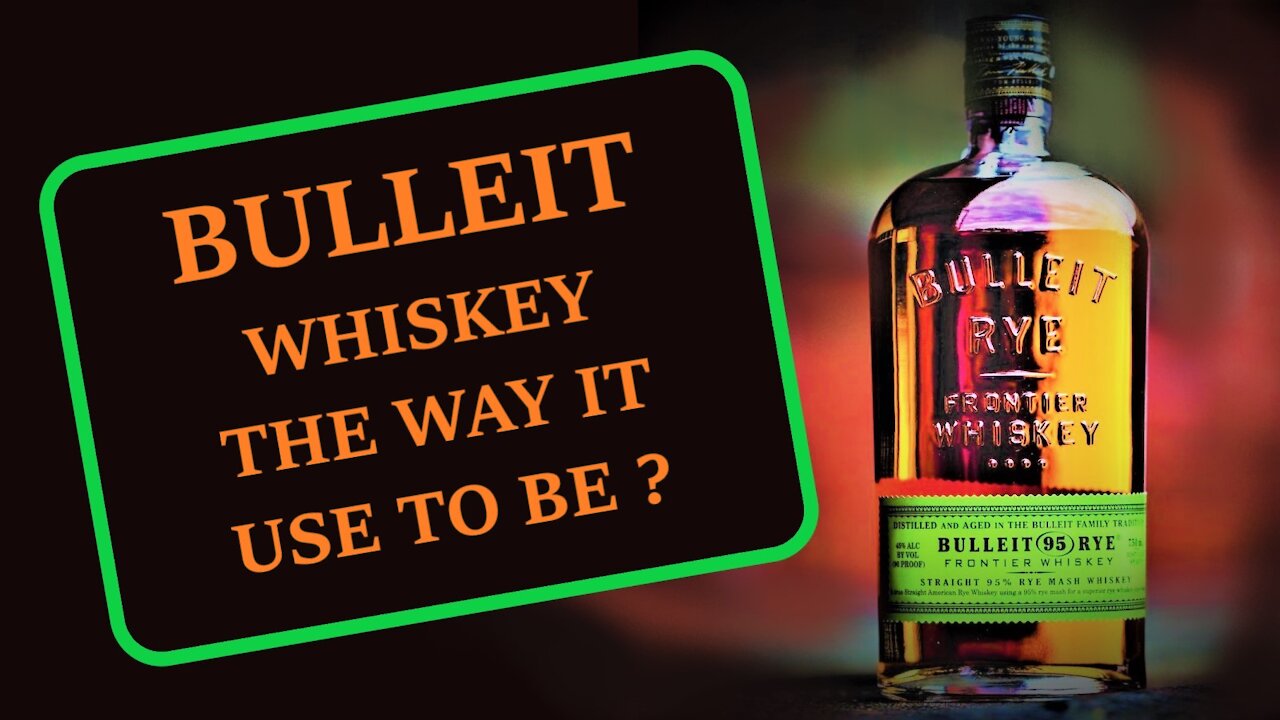 Bulleit Rye Review - Bulleit Whiskey the way it use to be ?