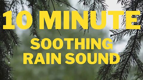 Relaxing Rain sound