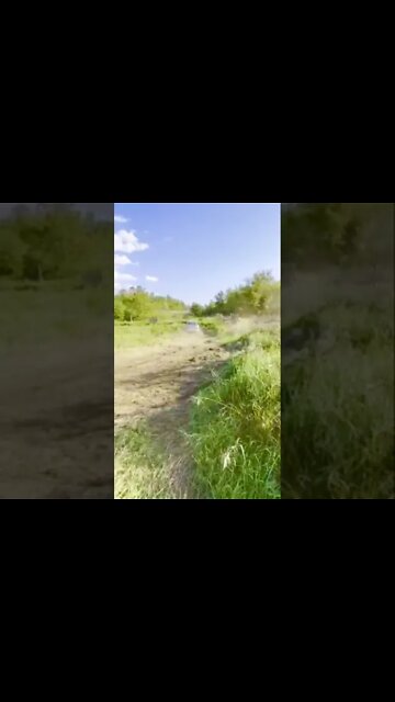 Me drifting into a Pile of dirt #shorts