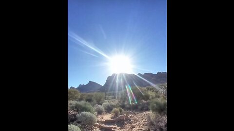 Hiking the Linda Vista trail blind