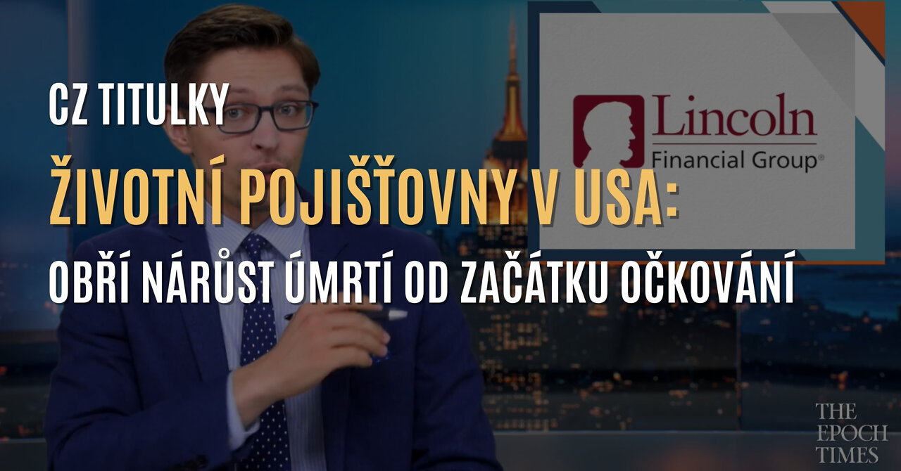 Ředitel životního pojištění odhalil, že počet úmrtí mezi pracujícími vzrostl o 40 % (CZ TITULKY)