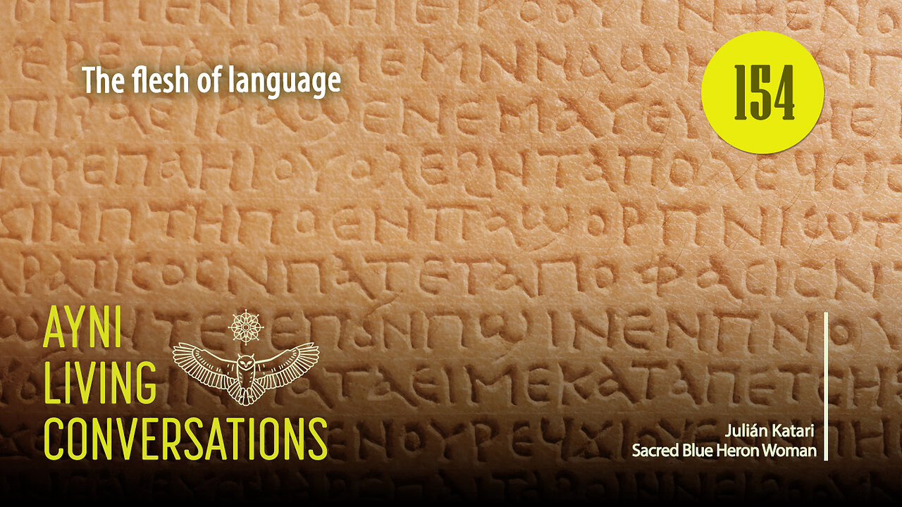 The flesh of language