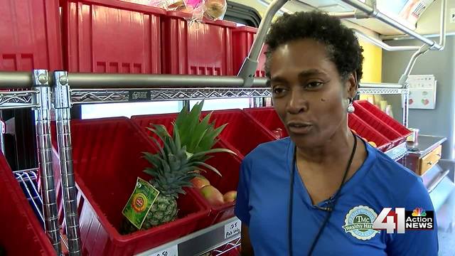 Mobile Market encourages healthy eating habits