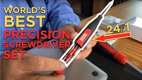 Reviewing the WORLD'S BEST PRECISION SCREWDRIVER SET