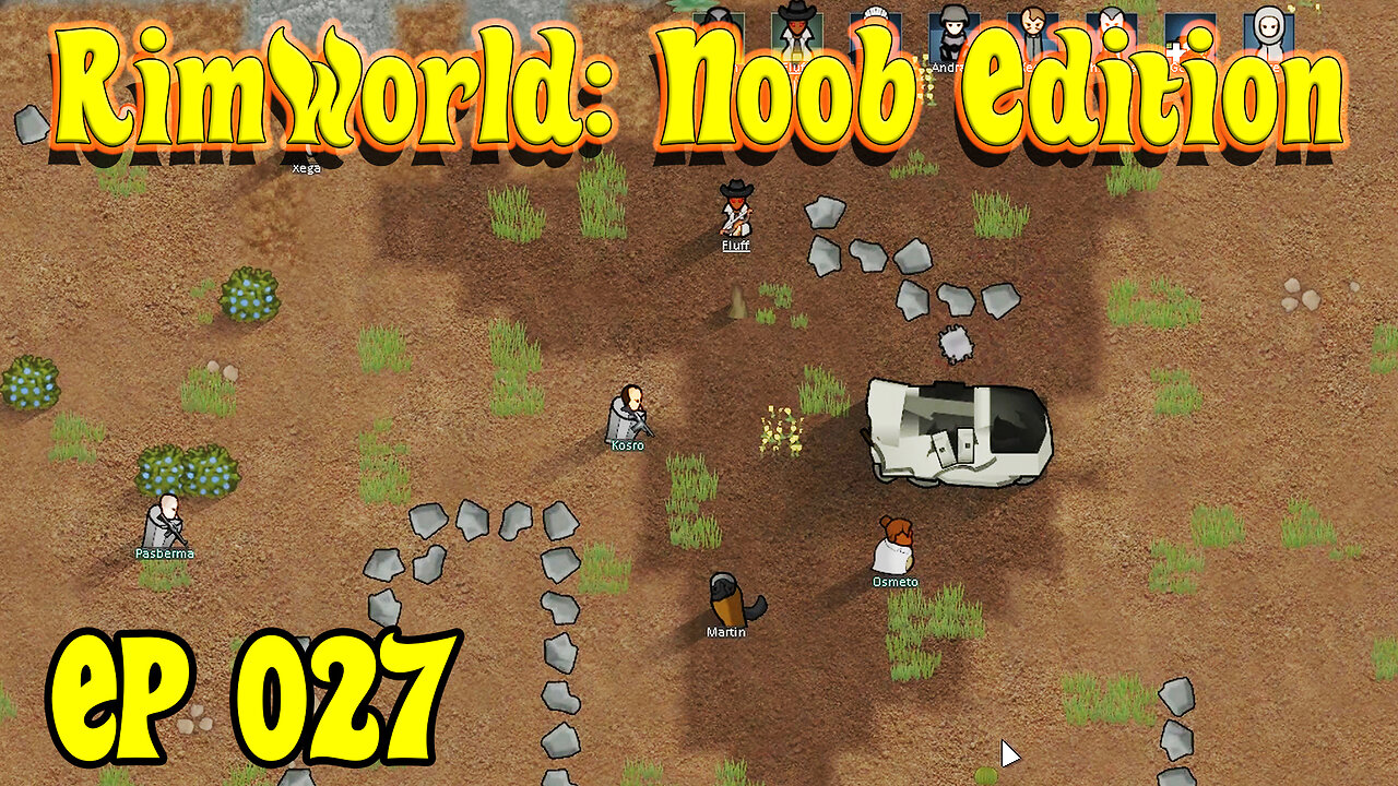 Shuttle Crash Leads to Tense Standoff | RimWorld Noob [EP027]