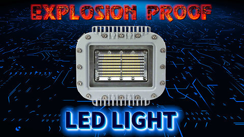 Explosion Proof 70 Watt Low Profile LED Light Fixture - 6000 Lumens