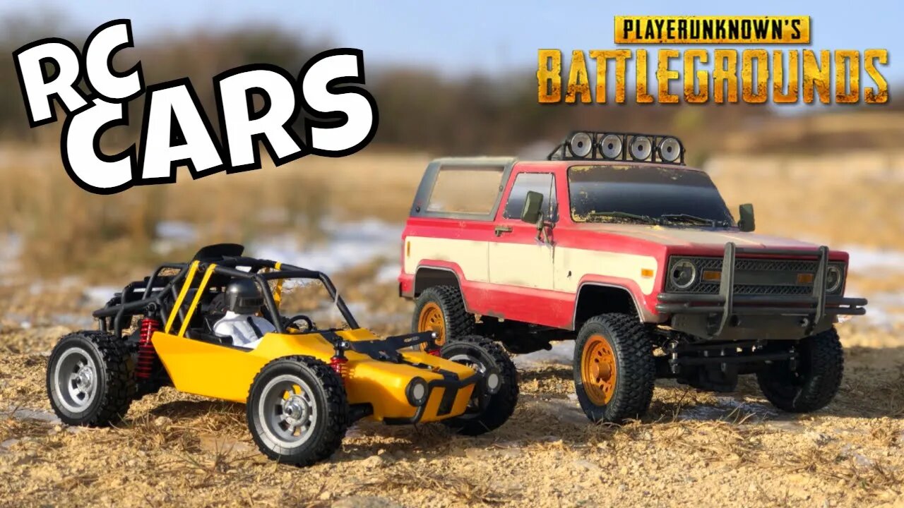 Play PUBG in Real Life with these AWESOME RC Cars! PUBG Mobile