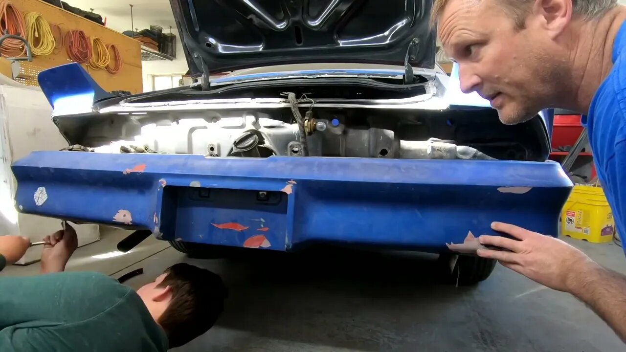 Installing A Rear Bumper On A 1981 Camaro