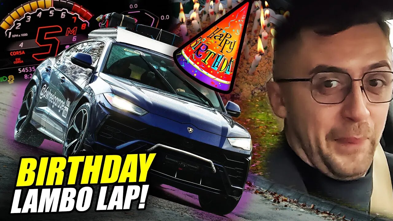 My Birthday in Lamborghini Urus & Homeless Owner! // Nürburgring