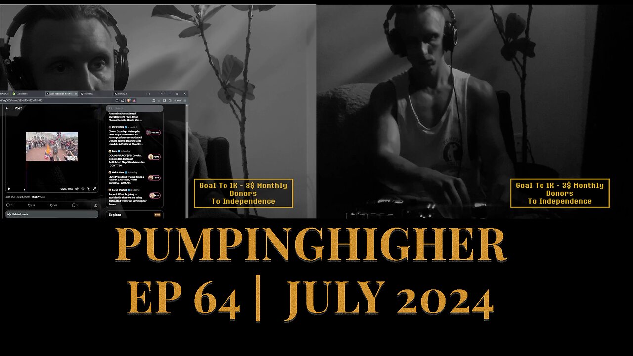 GREAT SPEECHES, COMEDY & DJ'ING | PUMPING HIGHER EP 64