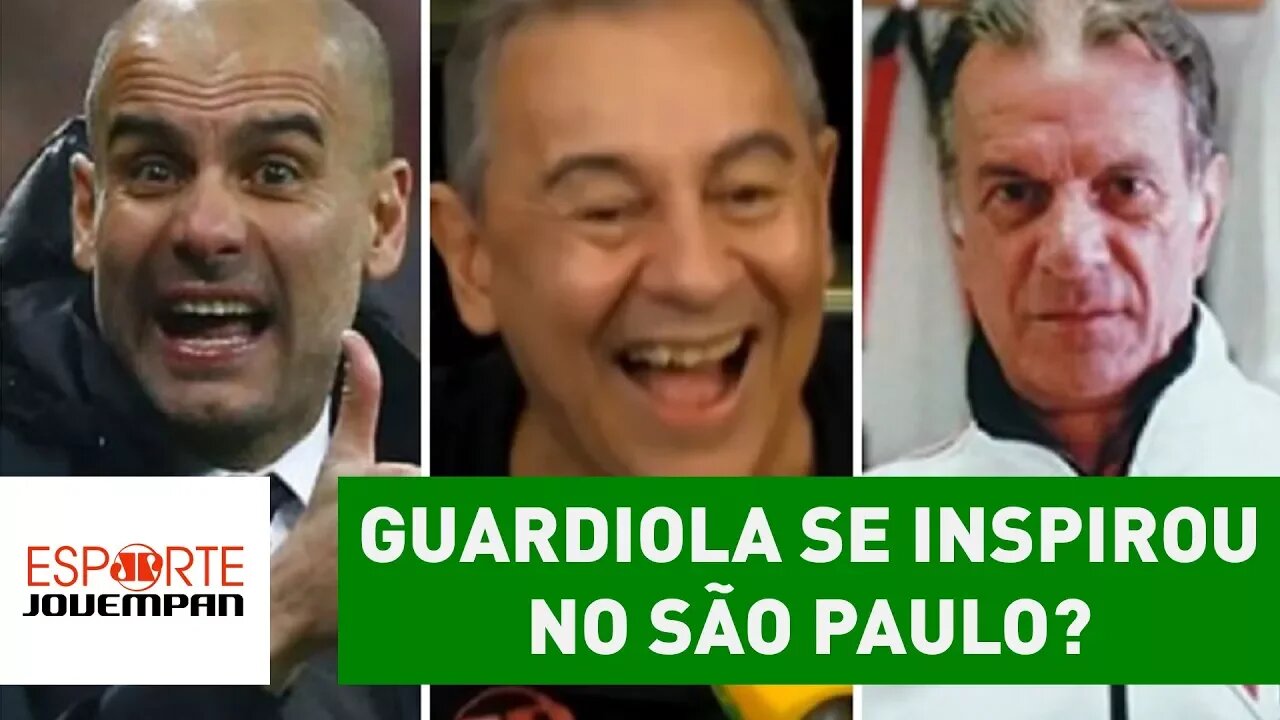 Guardiola se inspirou no São Paulo? Flavio Prado GARGALHA!