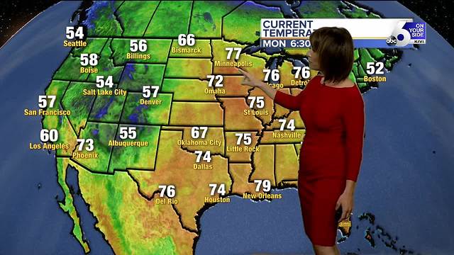 Warm Memorial Day ahead with more storms possible in the mountains