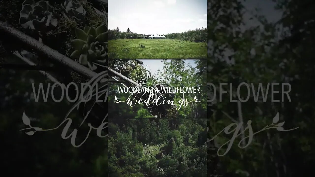 Woodland + Wildflower Wedding Venue. Alberta's GREATEST inclusive weekend venue!