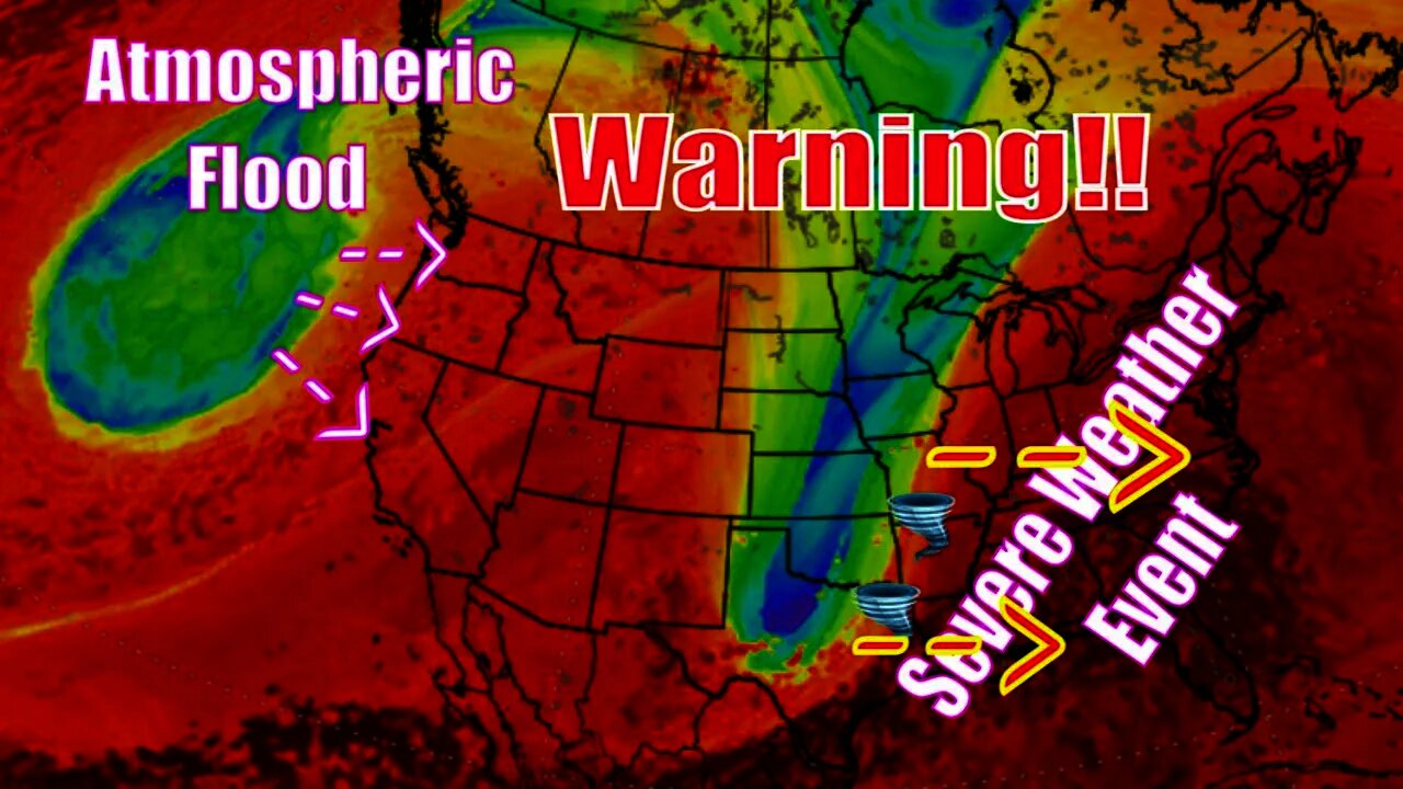 Next Monster Storm Bringing Extreme Weather Dec 10th-12th - The WeatherMan Plus Weather Channel