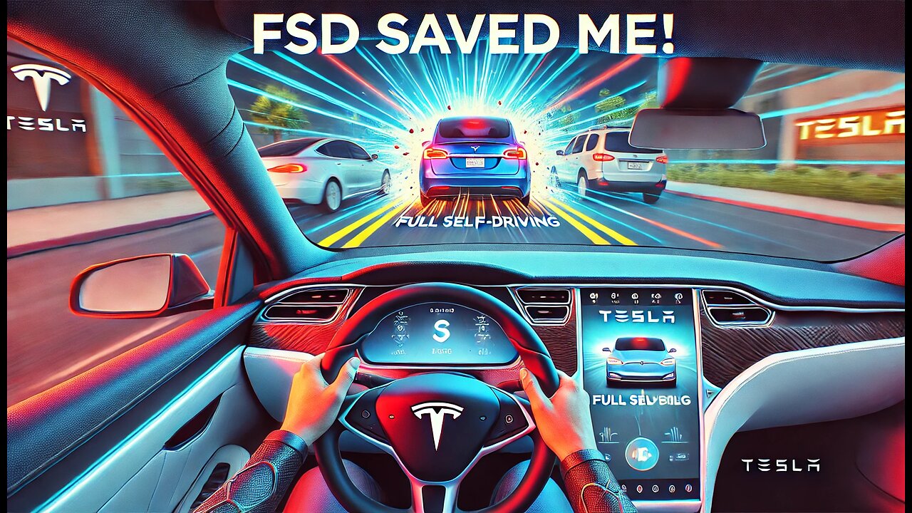 How Tesla’s FSD Saved Me from a Crash – Real-Life Experience!