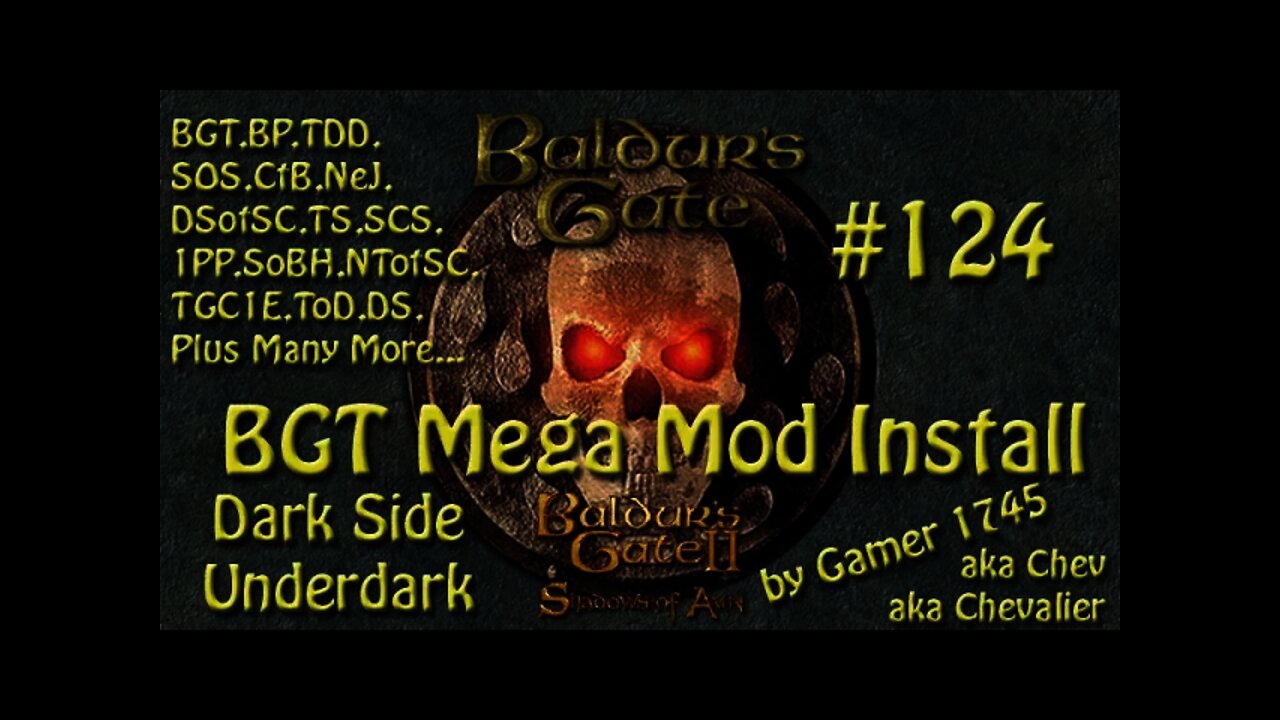 Let's Play Baldur's Gate Trilogy Mega Mod Part 124 - Dark Side