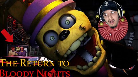 STRESS OVERLOAD | THE RETURN OF BLOODY NIGHTS - ENDING #fnaf #fivenightsatfreddysfangame