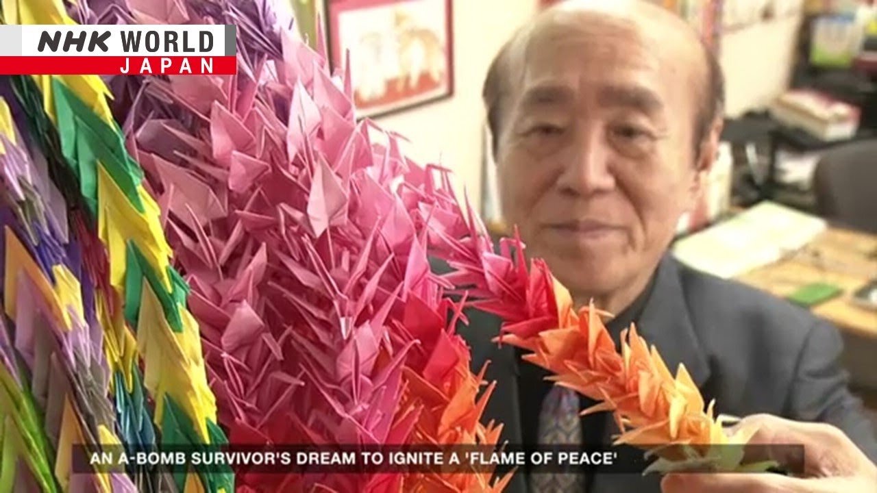 An A-bomb survivor's dream to ignite a 'flame of peace'ーNHK WORLD-JAPAN NEWS | NE