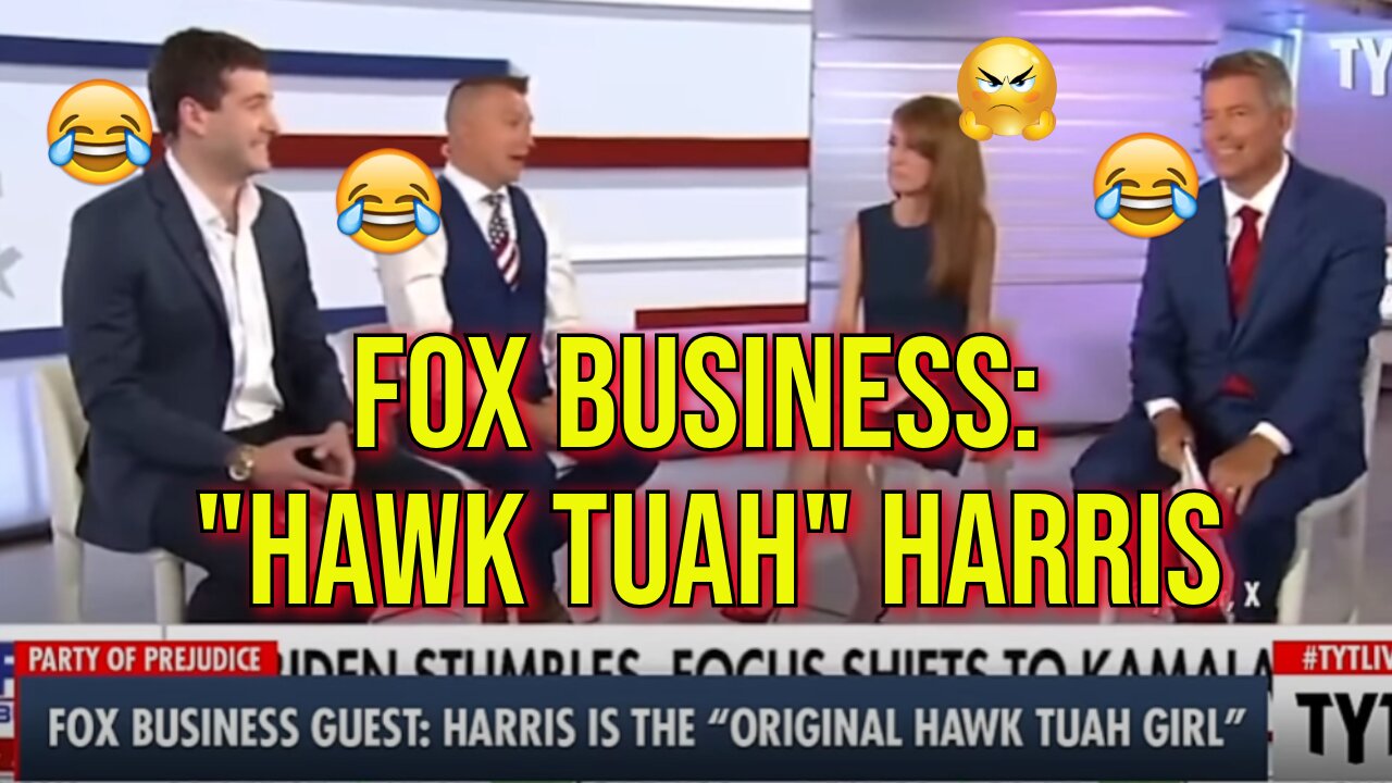 FOX Business Guest Broadcast My "Hawk Tuah Harris" Moniker! LOL!