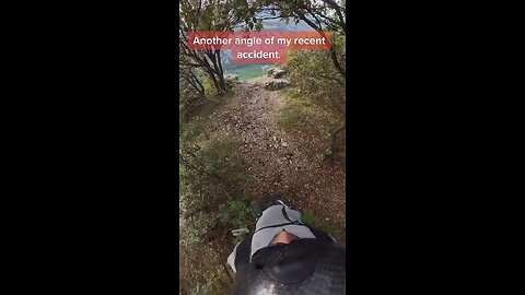 Picture this breathtaking moment: a Australian base jumper hanging in a tree, high above a cliff.