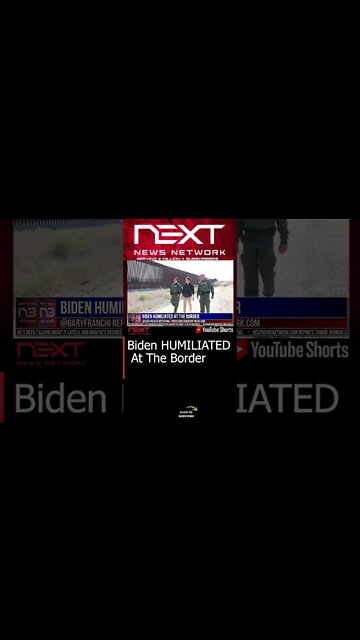 Biden HUMILIATED At The Border #shorts