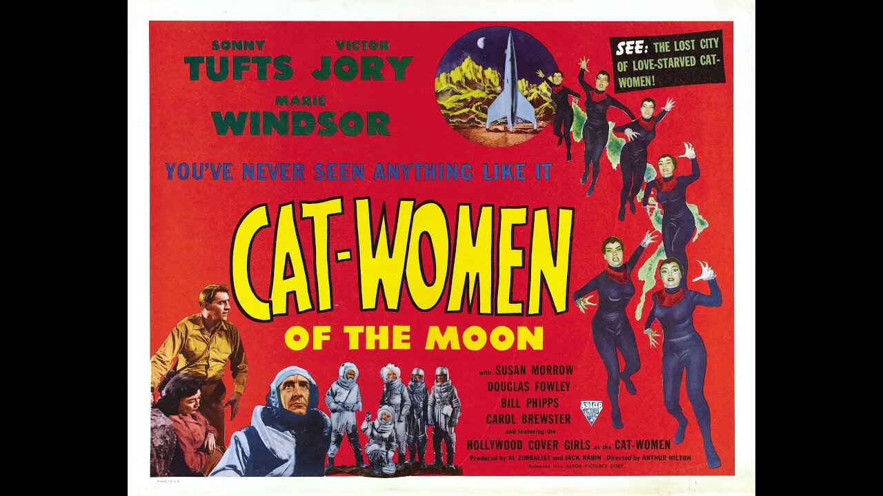 Cat Women Of The Moon (1953) Vintage SciFi