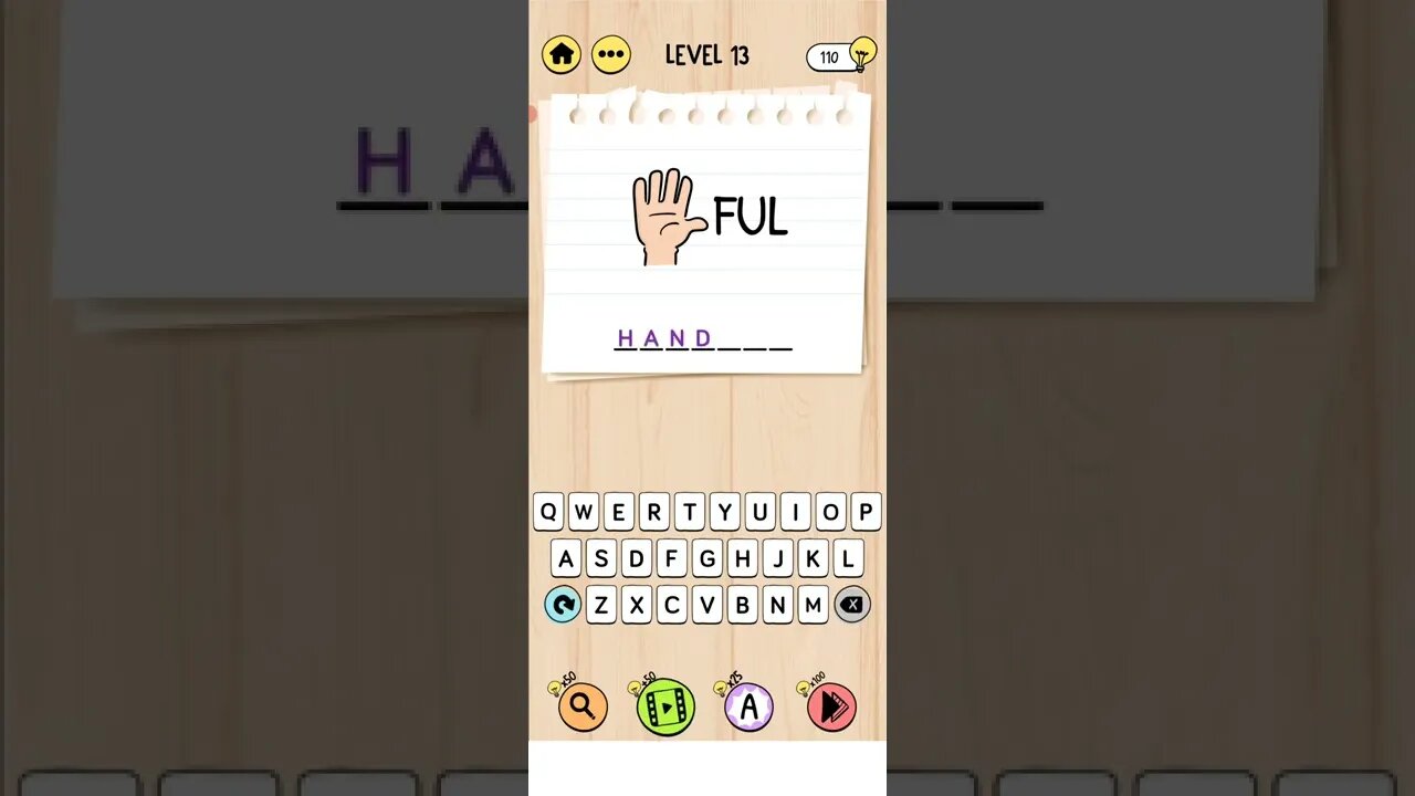Brain Test Tricky Words Level 13
