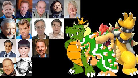 Video Game Voice Comparison- Bowser/King Koopa (Super Mario)