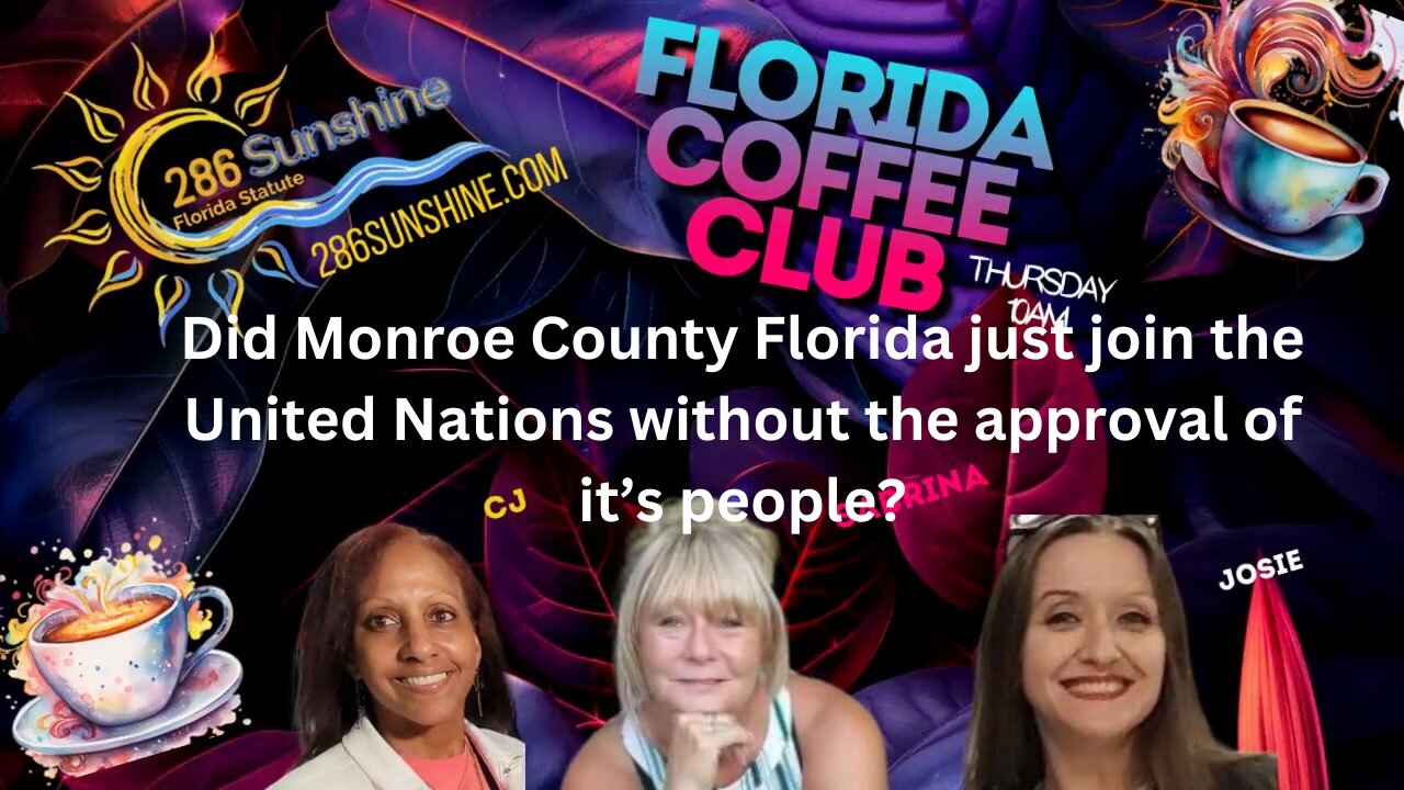 Florida Coffee Club Ep #19 Monroe County