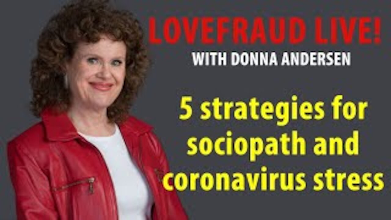 5 strategies for sociopath and coronavirus stress