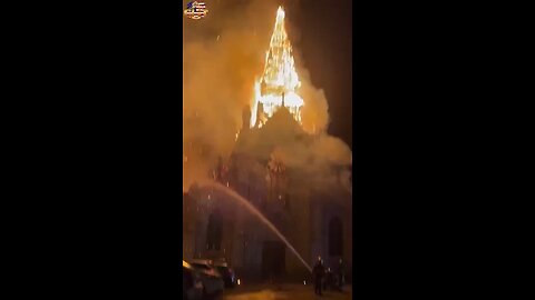 Catholic churches are being destroyed