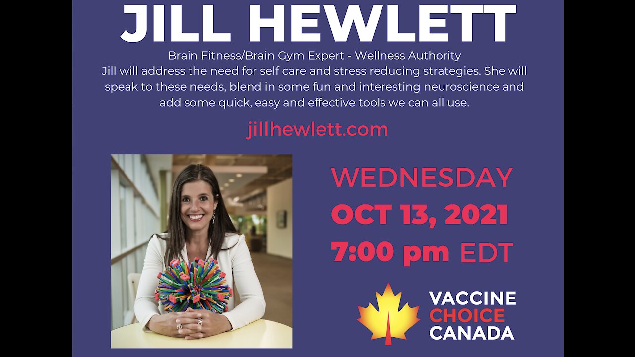 Jill Hewlett - Brain Fitness for Self Care and Stress Reduction