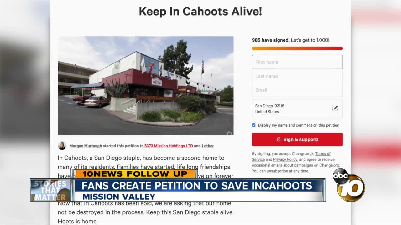 Country music lovers start petition to save InCahoots