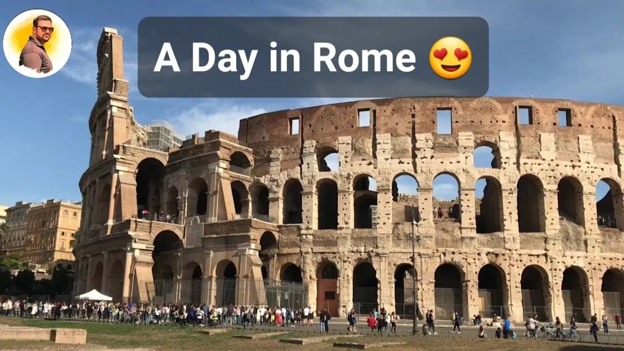 A Day in Rome, Italy || روم اٹلی میں گزارا گیا ایک دن