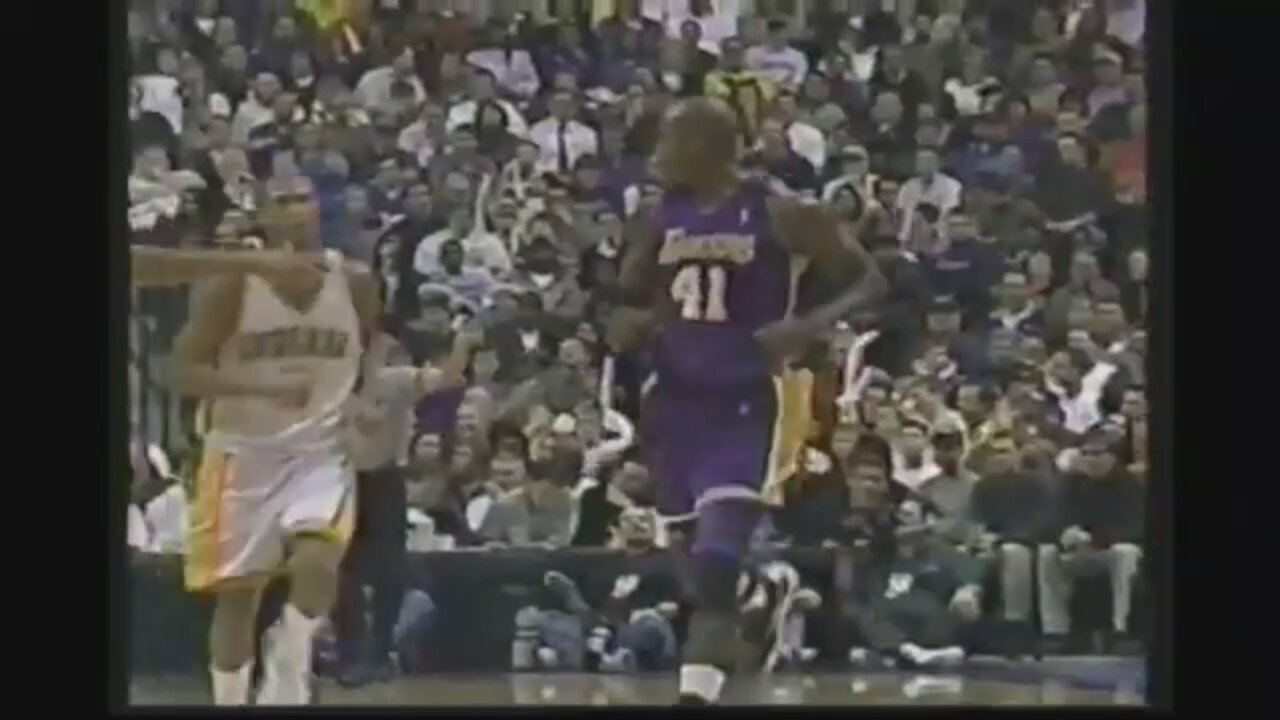 Glen Rice 23 Points @ Pacers, 1999-2000.