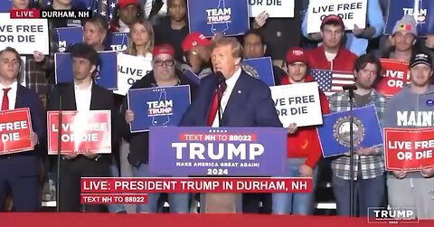 TRUMP: “The days of American weakness and submission will be over.”