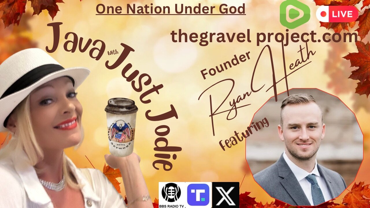 Thursday, LIVE at 1pm EST! Java with Just Jodie Featuring Arizona Attorney Ryan Heath the Founder of the Gavel Project!