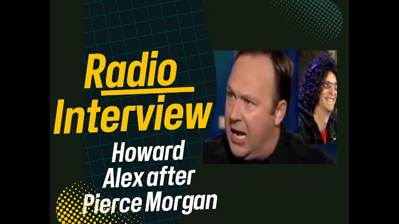 Alex Jones on Howard Stern Radio Interview